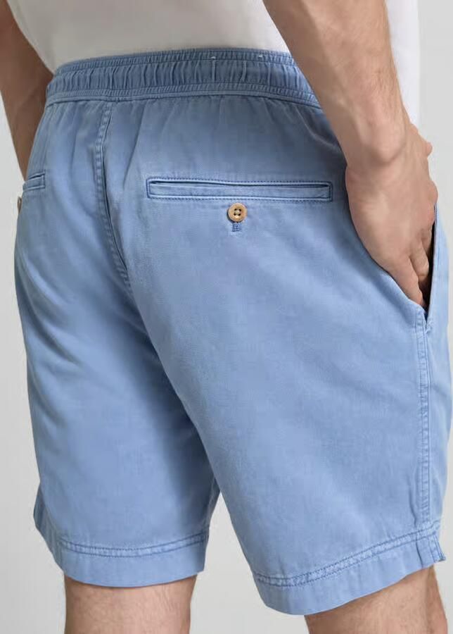 Gant regular fit korte broek met elastische boord model 'SUNFADED' - Foto 6