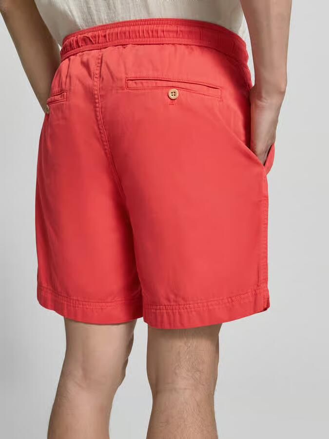 Gant regular fit korte broek met elastische boord model 'SUNFADED'