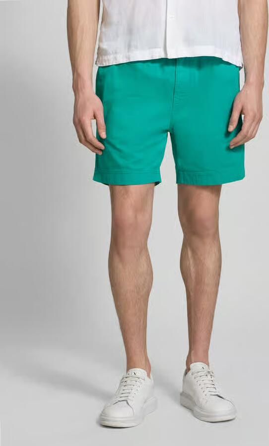 Gant regular fit korte broek met elastische boord model 'SUNFADED' - Foto 3