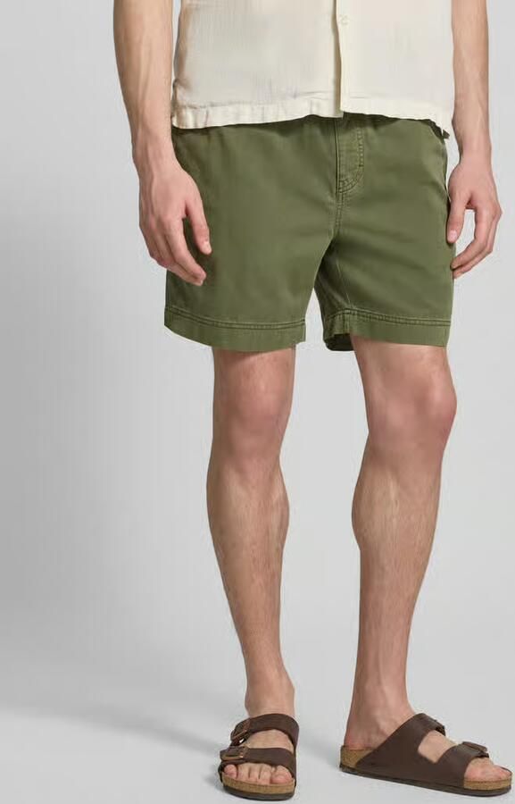 Gant regular fit korte broek met elastische boord model 'SUNFADED' - Foto 4