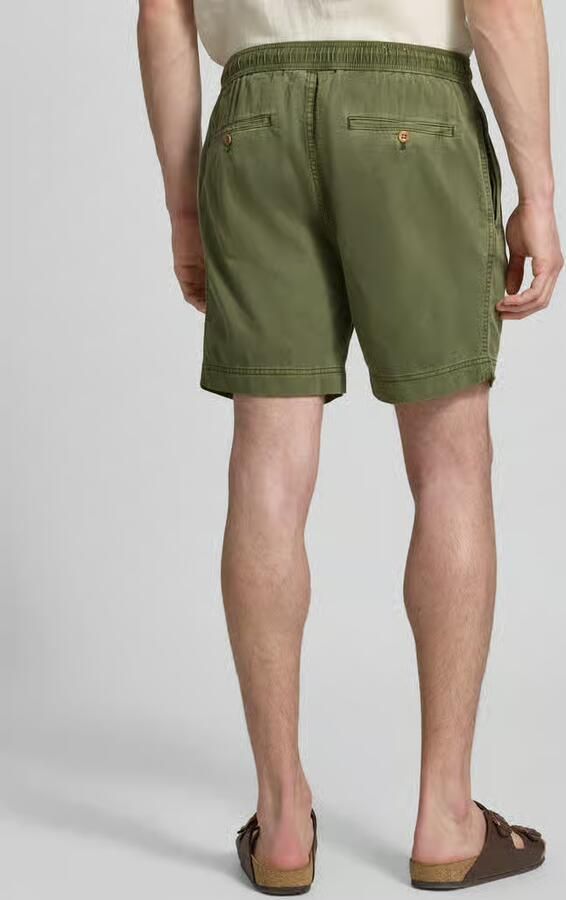Gant regular fit korte broek met elastische boord model 'SUNFADED'