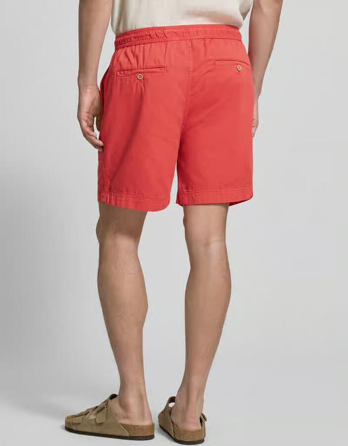 Gant regular fit korte broek met elastische boord model 'SUNFADED'