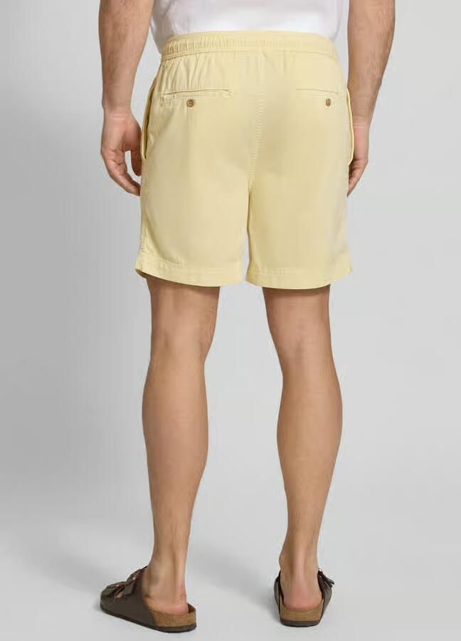Gant regular fit korte broek met elastische boord model 'SUNFADED' - Foto 3