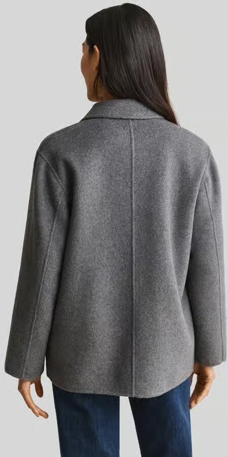 Gant Regular fit korte mantels van mix van wol en kasjmier - Foto 3