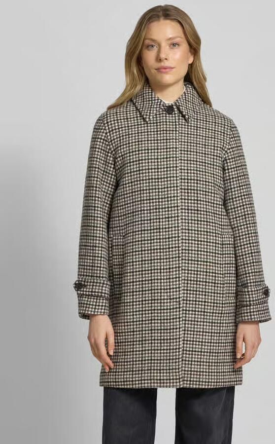 Gant Regular fit lange jas met platte kraag model 'Car' - Foto 2