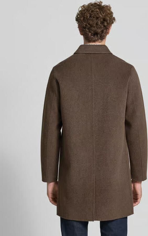 Gant Regular fit lange jas van wolmix met kasjmiergehalte - Foto 2
