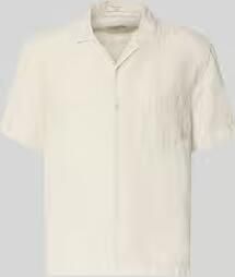 Gant regular fit linnen overhemd met borstzak en labelstitching - Foto 3