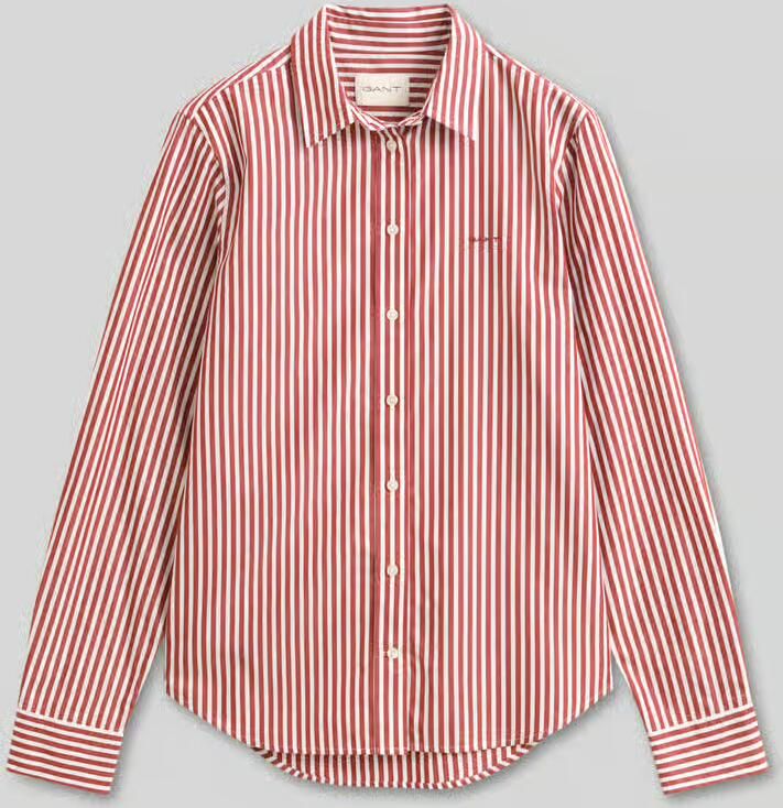 Gant Regular fit overhemdblouse met gestikt logo