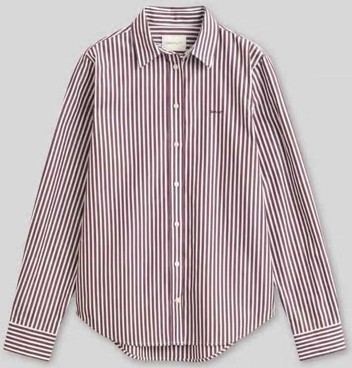 Gant Regular fit overhemdblouse met gestikt logo