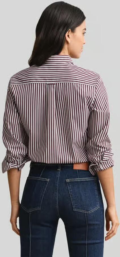 Gant Regular fit overhemdblouse met gestikt logo - Foto 2