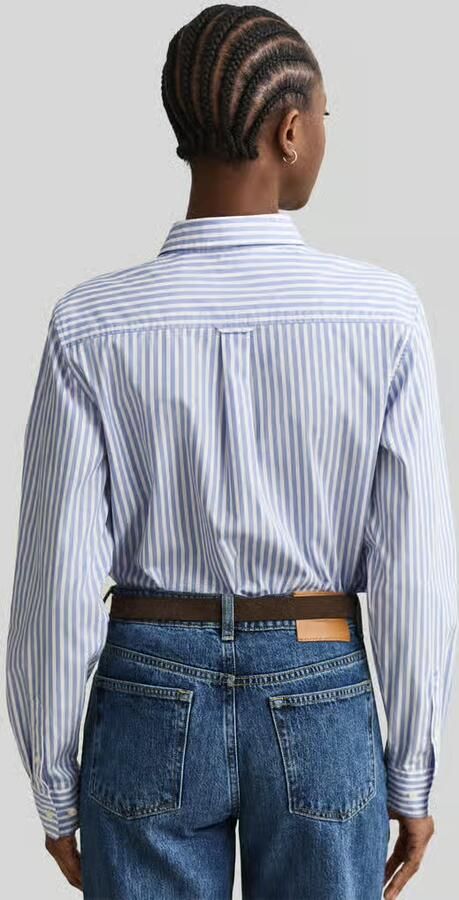 Gant Regular fit overhemdblouse met gestikt logo - Foto 2