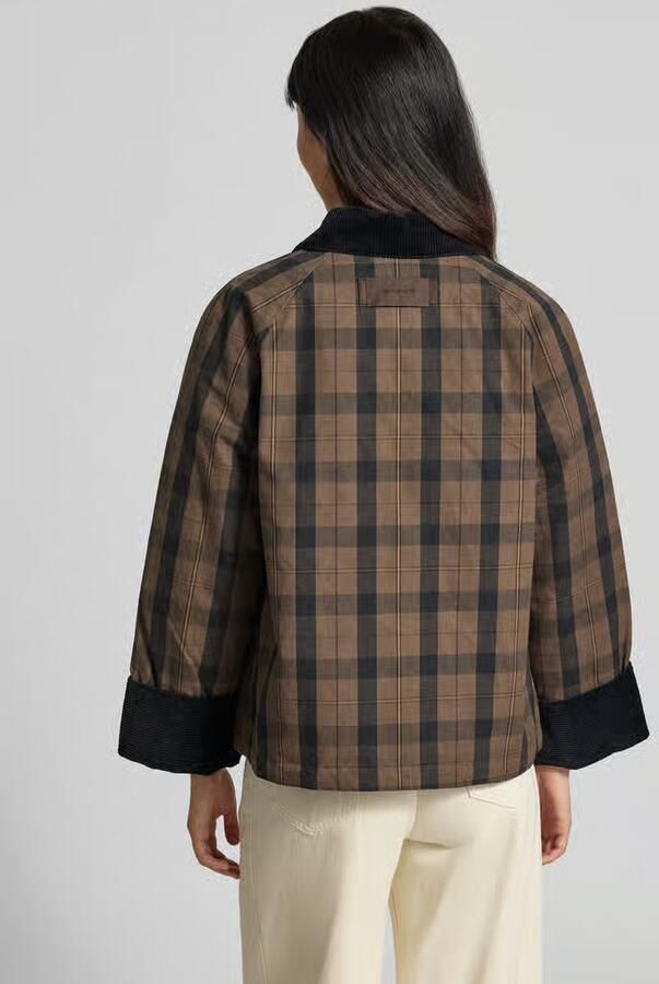Gant Regular fit overhemdjack met all-over motief - Foto 3
