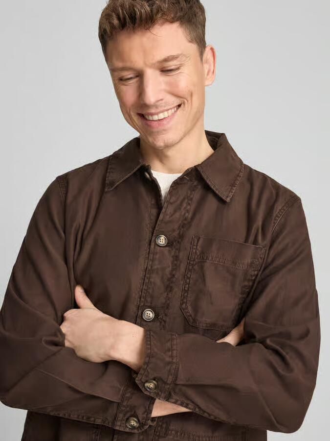 Gant Regular fit T-shirt met logostitching - Foto 2