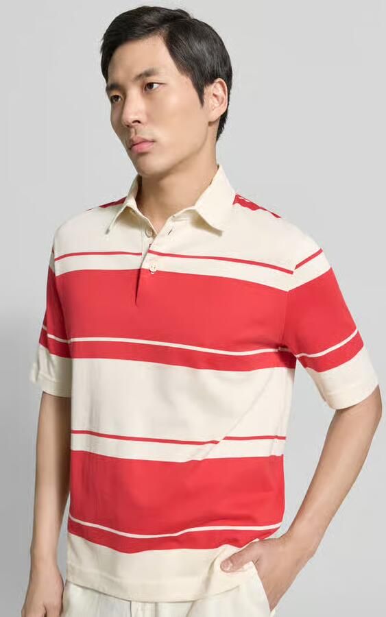 Gant regular fit poloshirt in kortmouws design model 'Rugger'