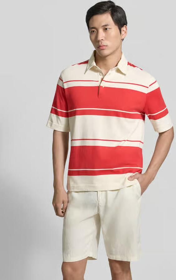 Gant regular fit poloshirt in kortmouws design model 'Rugger' - Foto 2