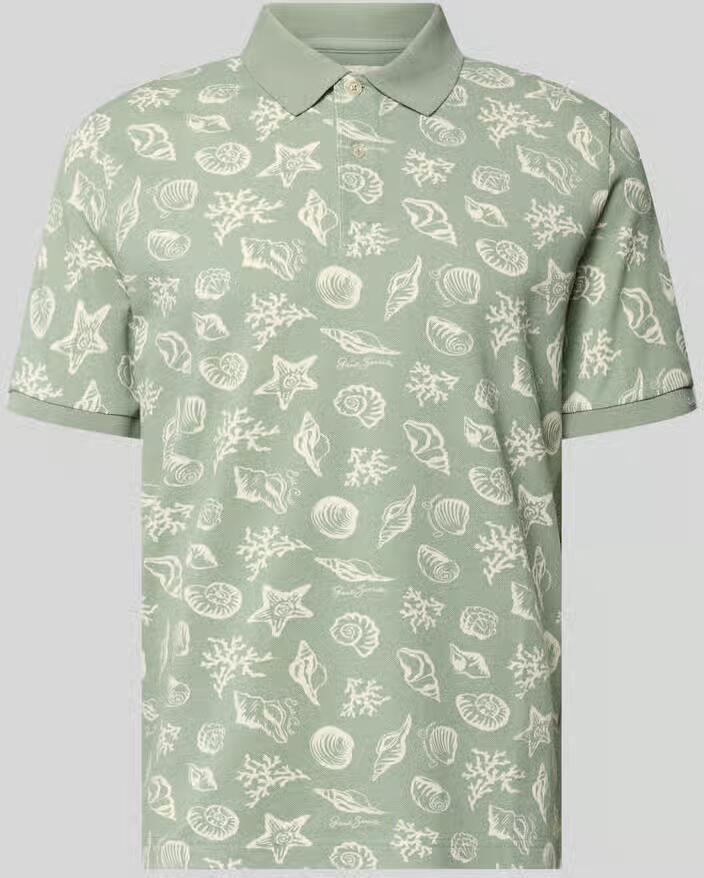 Gant Poloshirt REG CONTRAST PIQUE SS RUGGER met contrastkleurige inzetten - Foto 2