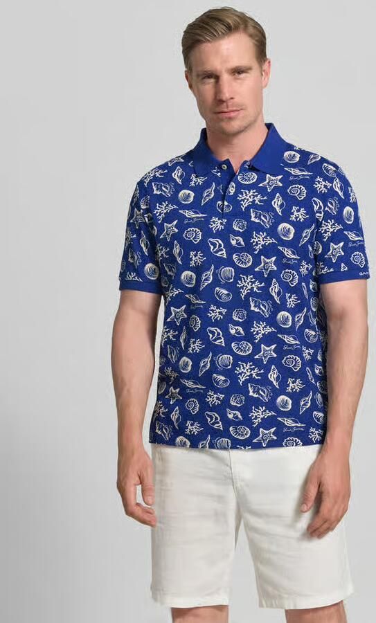 Gant regular fit korte broek met elastische boord model 'SUNFADED' - Foto 6