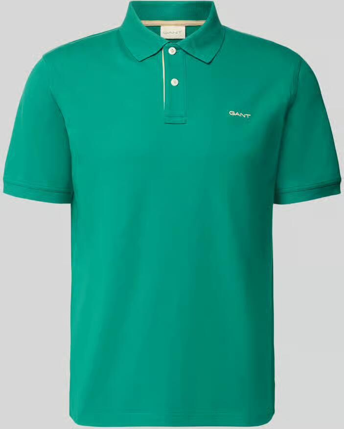 Gant Gebreide pullover met kabelpatroon en labelstitching - Foto 2