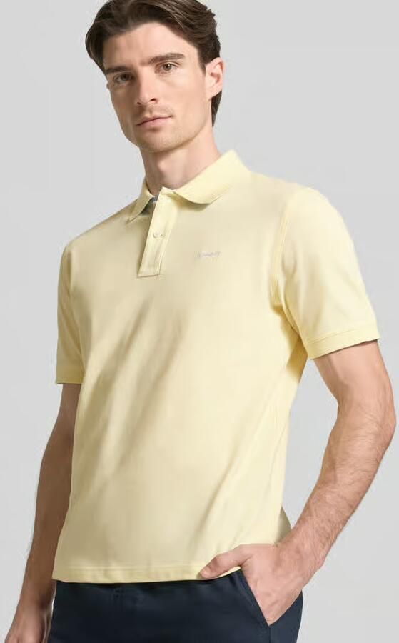 Gant Regular fit poloshirt met gestikt logo