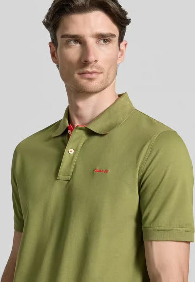 Gant Regular fit poloshirt met gestikt logo