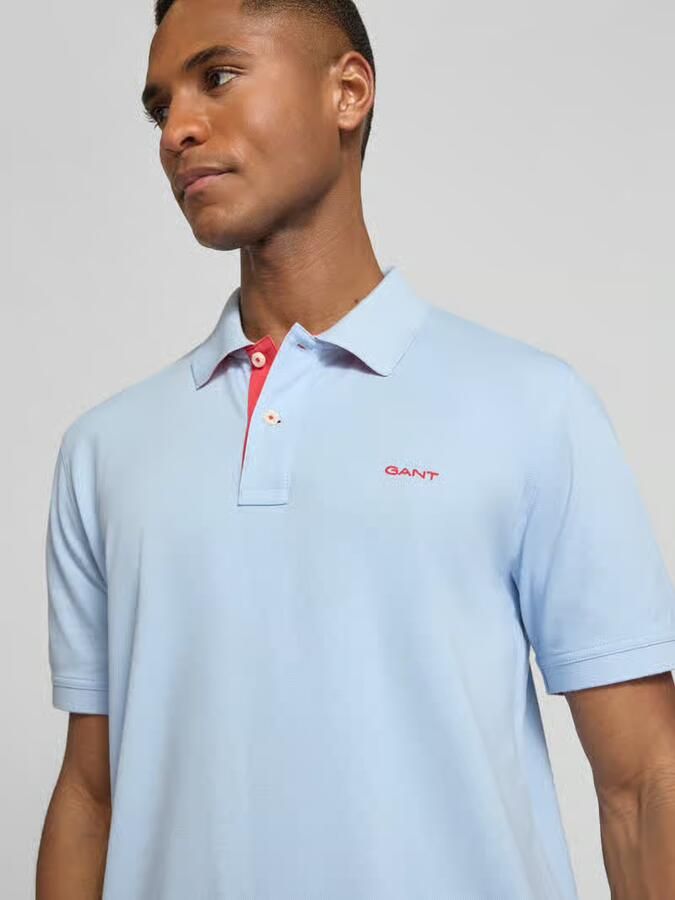Gant Regular fit poloshirt met gestikt logo