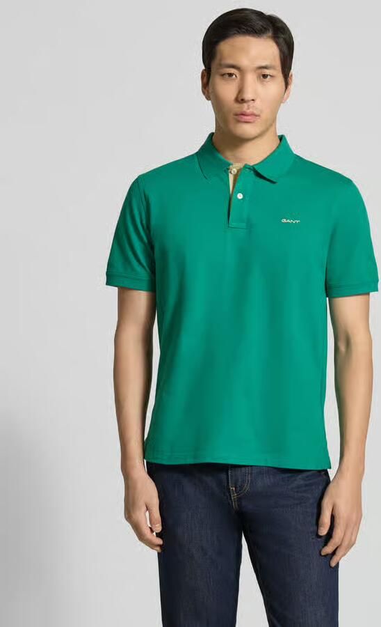 Gant Gebreide pullover met kabelpatroon en labelstitching - Foto 10