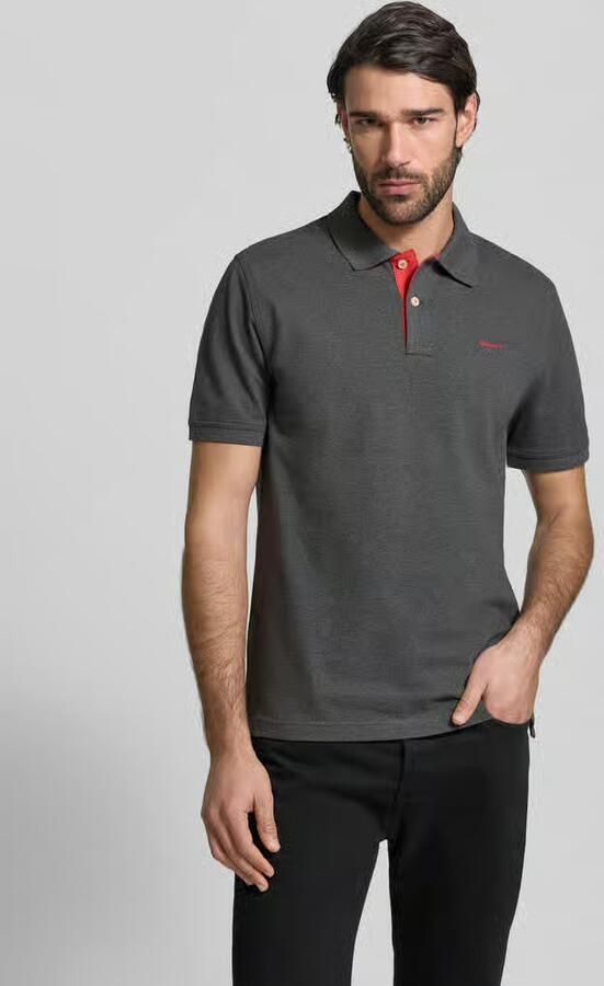 Gant Sweatvest REG SHIELD FULL ZIP SWEAT met logoborduursel op borsthoogte - Foto 12