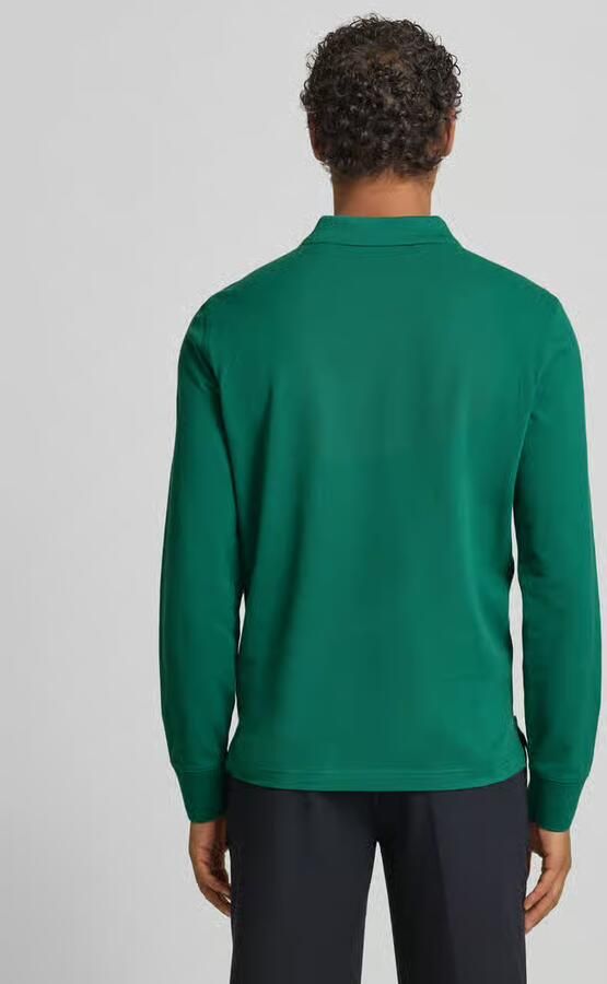 Gant Hoodie met labelstitching en kangoeroezak - Foto 9