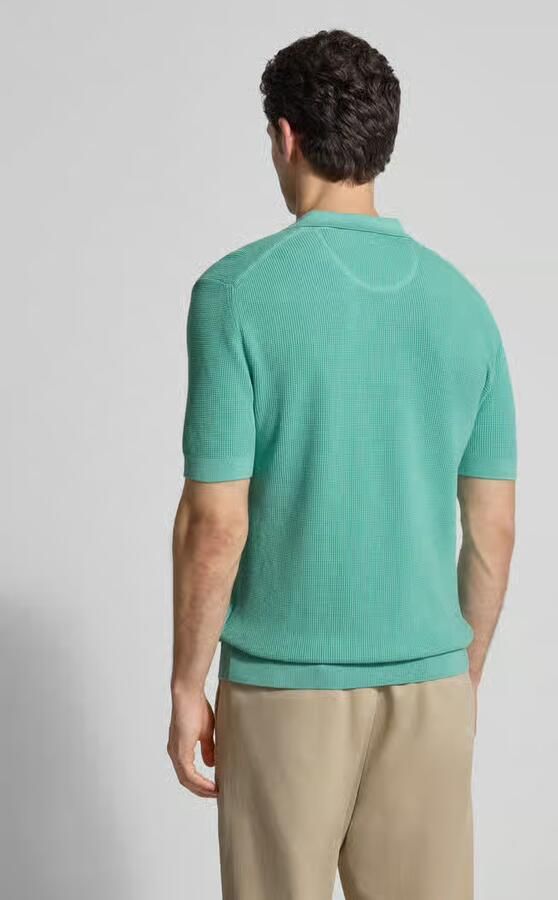 Gant regular fit poloshirt met labelstitching