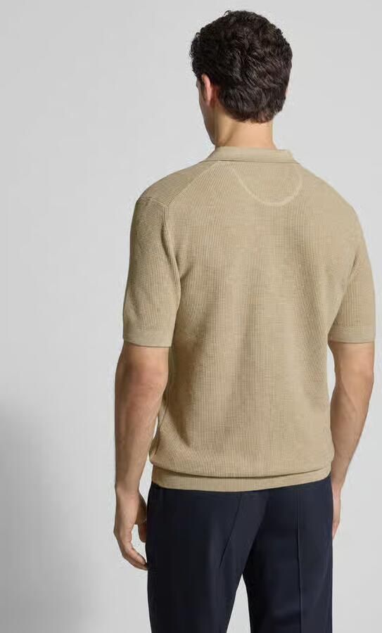 Gant regular fit poloshirt met labelstitching - Foto 3
