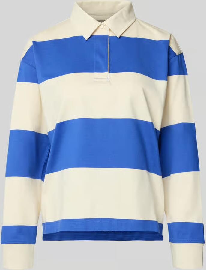 Gant Poloshirt REG CONTRAST PIQUE SS RUGGER met contrastkleurige inzetten - Foto 11