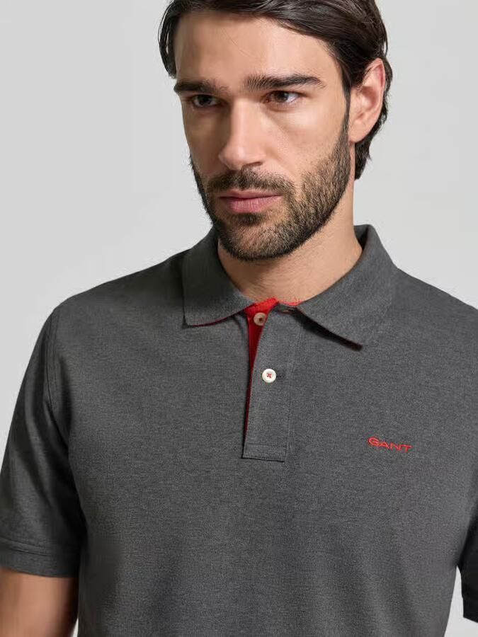 Gant Sweatvest REG SHIELD FULL ZIP SWEAT met logoborduursel op borsthoogte - Foto 6