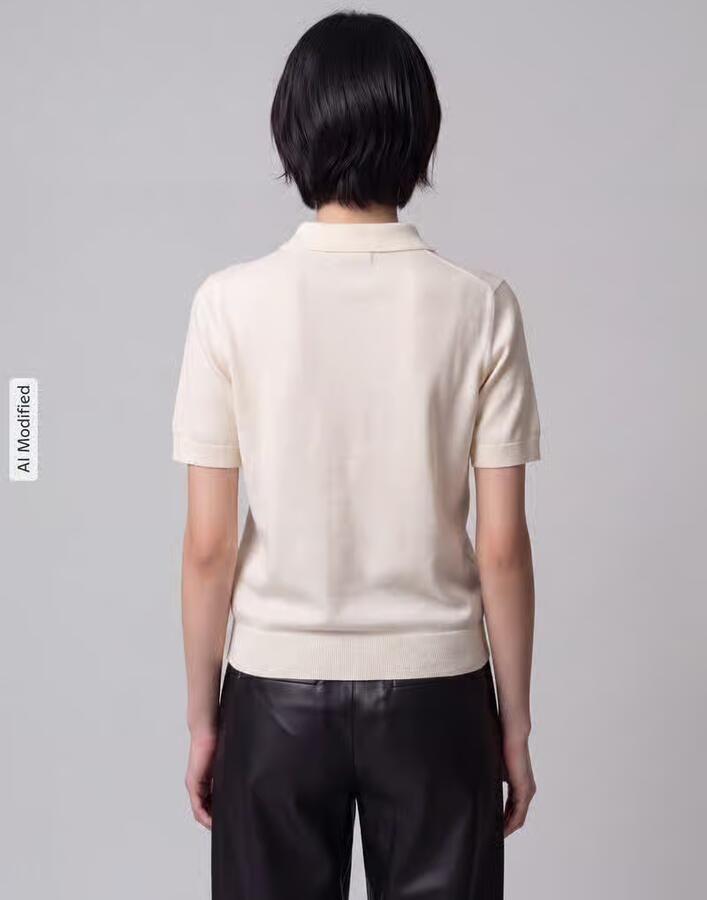 Gant Regular fit poloshirt van mix van katoen en kasjmier