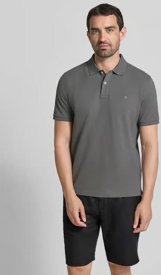Gant regular fit poloshirt van puur katoen - Foto 3