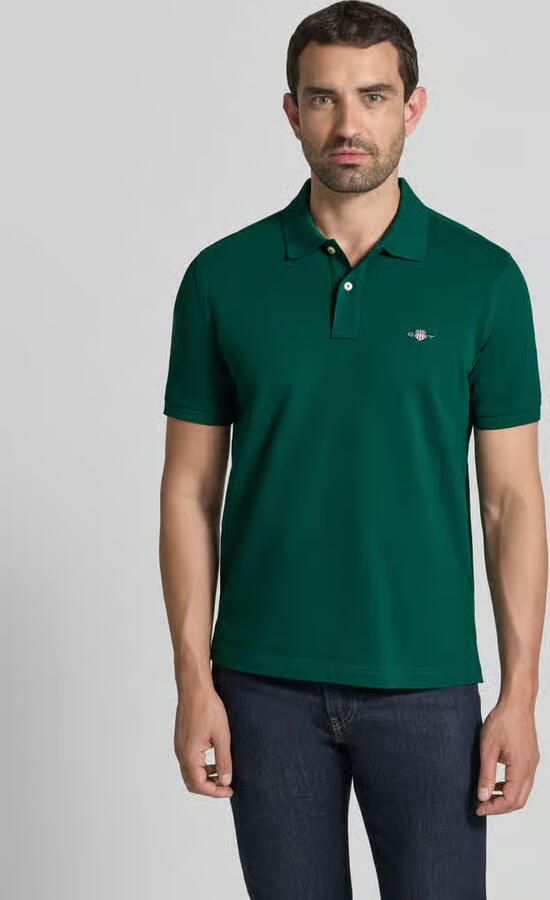 Gant regular fit poloshirt van puur katoen - Foto 3
