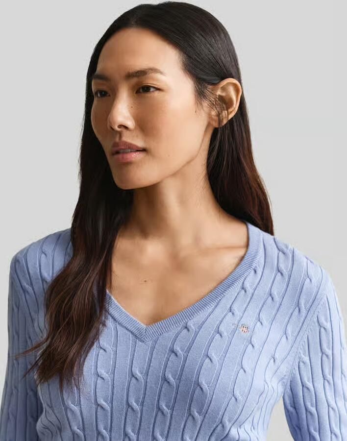 Gant regular fit pullover van katoenmix met gestikt logo