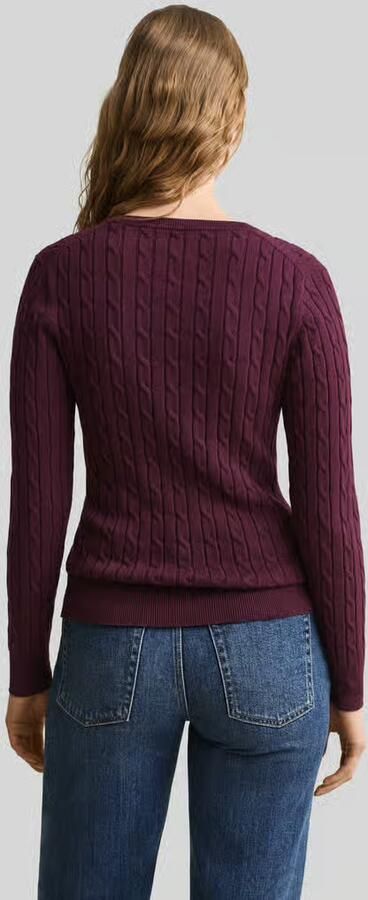 Gant regular fit pullover van katoenmix met gestikt logo - Foto 3