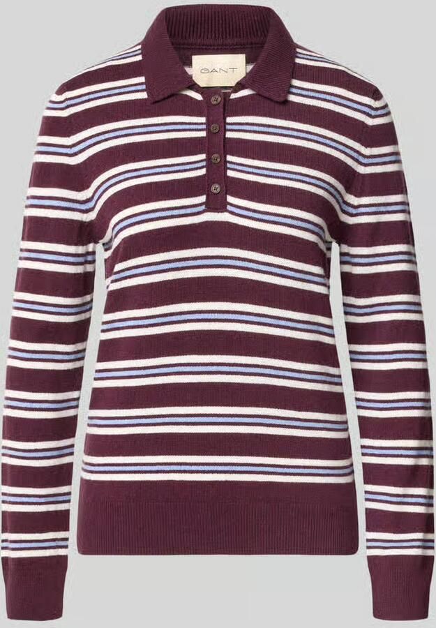 Gant Regular fit pullover van pure wol