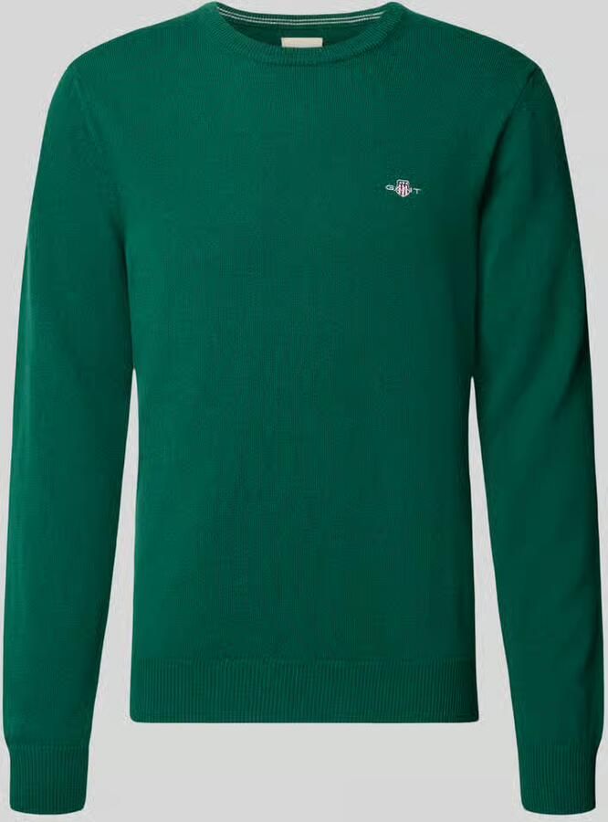 Gant Regular fit pullover van pure wol - Foto 1