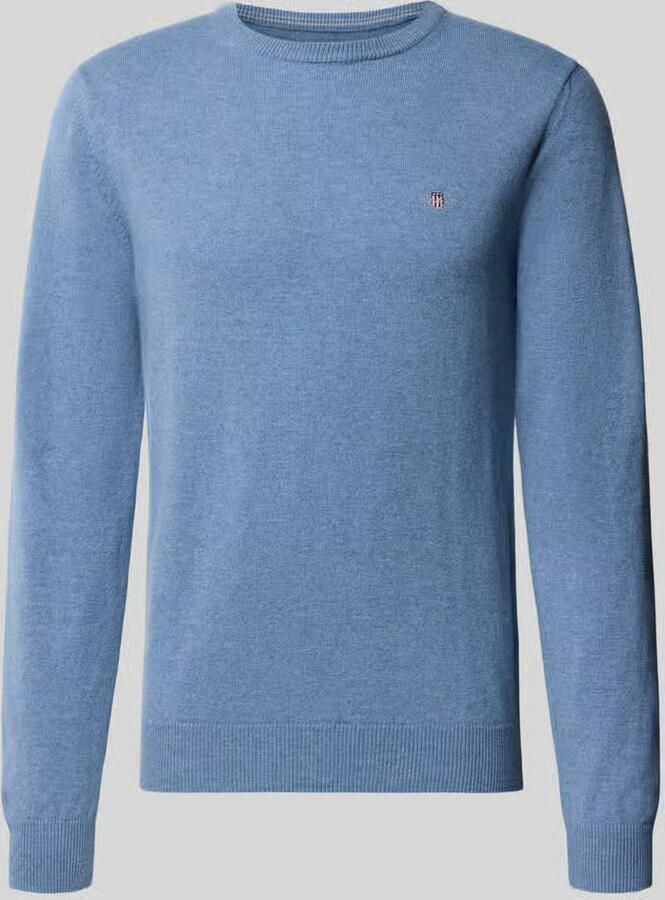 Gant Sweater Pullover Lamswol Horizon Blue - Foto 6