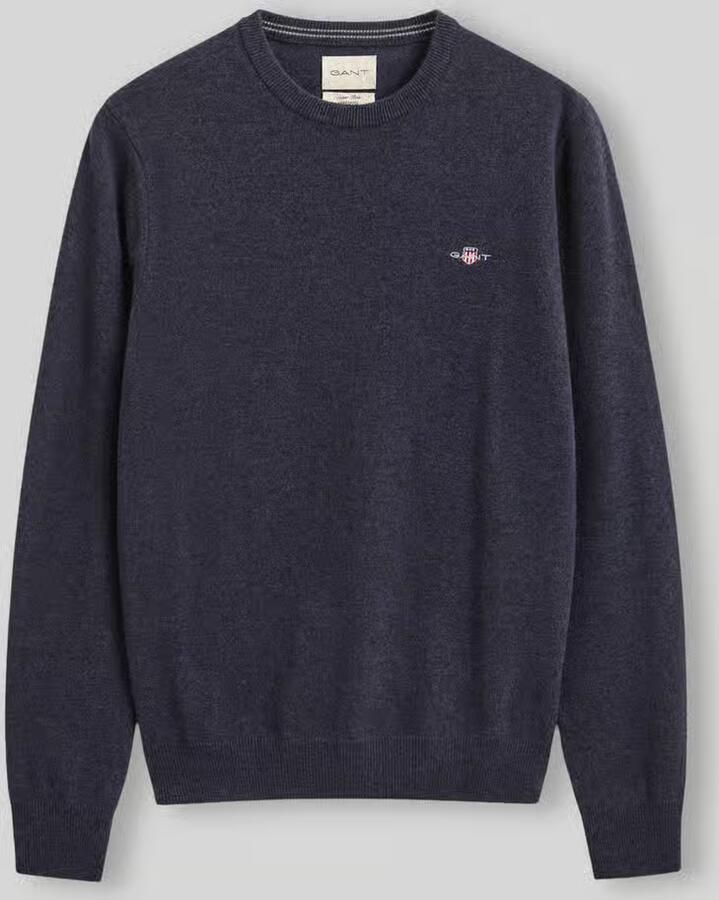 Gant Regular fit pullover van pure wol