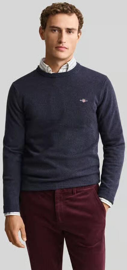Gant Regular fit pullover van pure wol - Foto 2