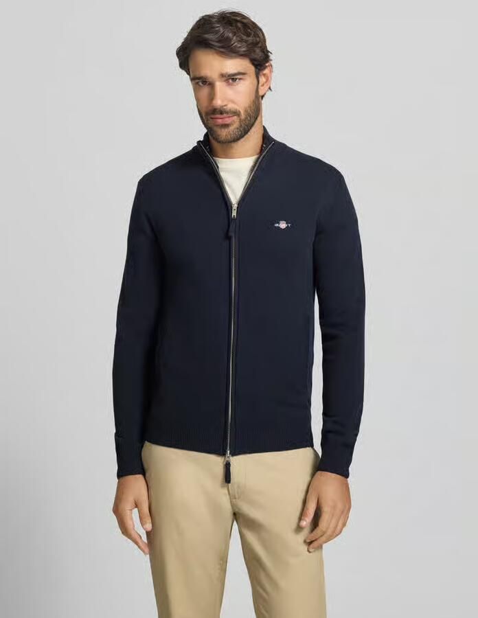 Gant Regular fit pullover van pure wol - Foto 2