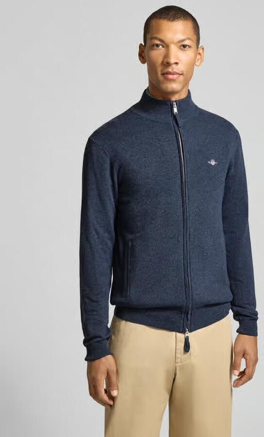 Gant Regular fit pullover van pure wol - Foto 3