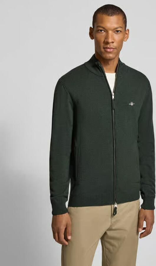 Gant Regular fit pullover van pure wol - Foto 3