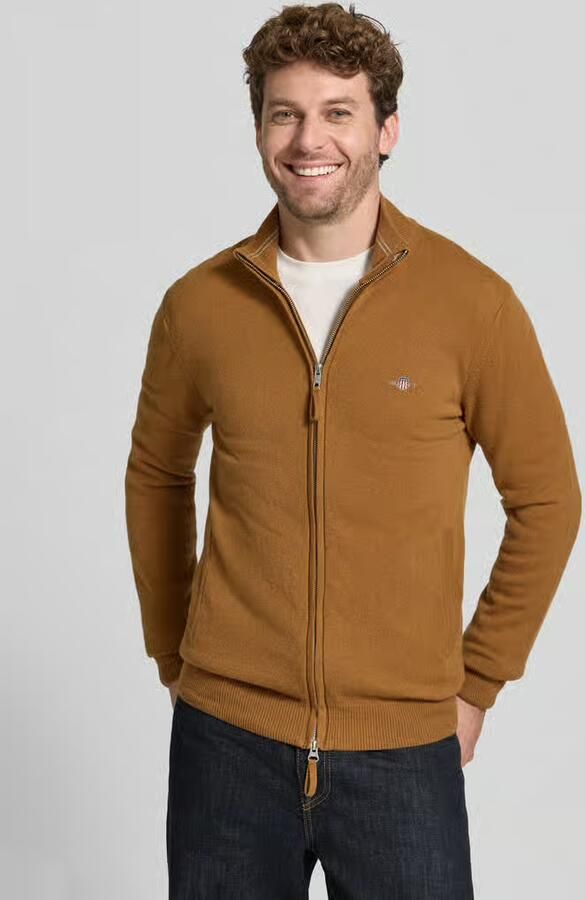 Gant Regular fit pullover van pure wol - Foto 2