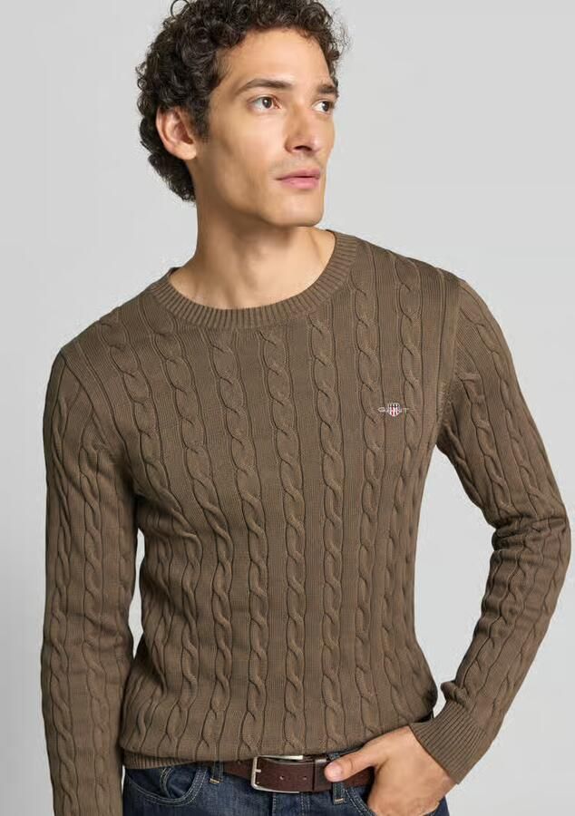 Gant regular fit pullover van puur katoen - Foto 2
