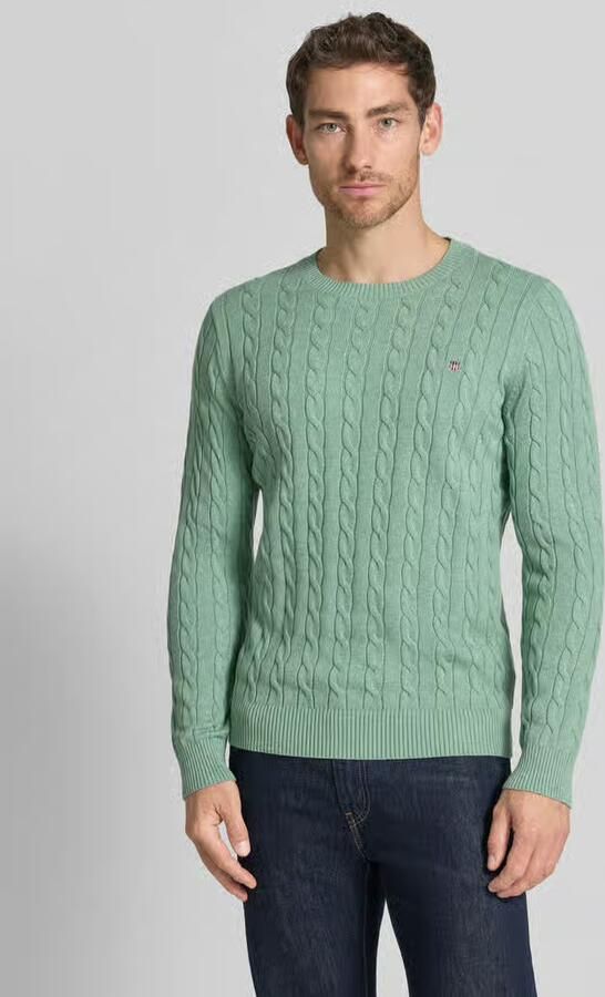 Gant regular fit pullover van puur katoen - Foto 3