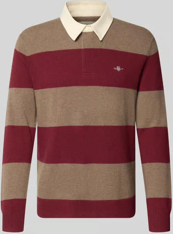 Gant Regular fit pullover van puur katoen