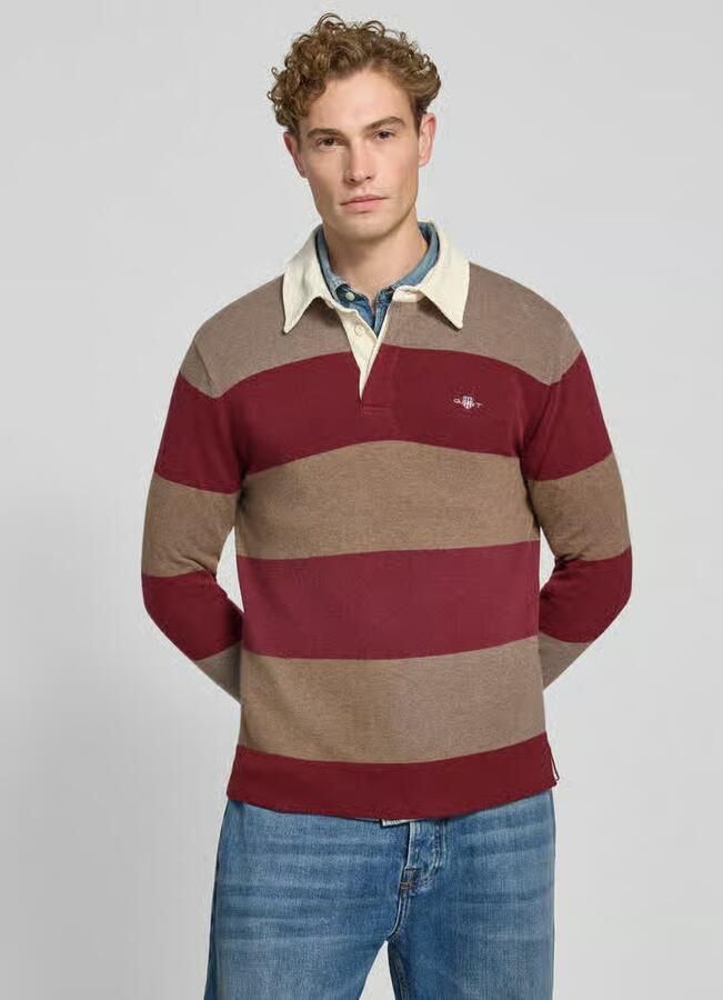 Gant Regular fit pullover van puur katoen - Foto 2
